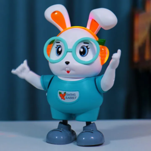 dancing rabbit toy for kids swing dance toy