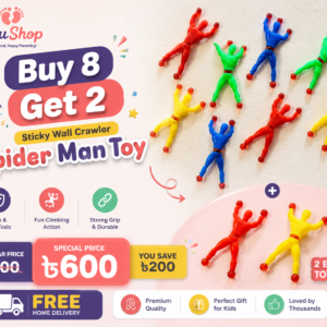 Buy 8 Get 2 — Sticky Wall Crawler Spider Man